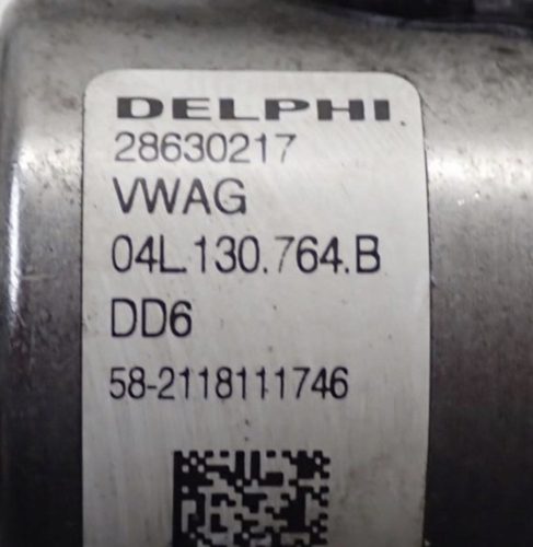 Skoda Octavia IV 2.0 TDI railcső, nyomásszabályozó szelep 04l130764b 05l130089h