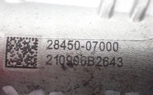 Hyundai i10 (AC3/AI3) 1.0 MPI G3LD EGR szelep 2845007000