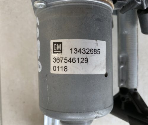 Opel Corsa E ablaktörlő szerkezet motorral 13432685