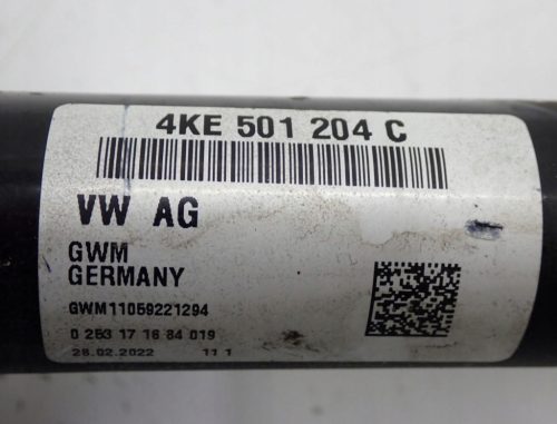 Audi E-Tron 50 jobb hátsó féltengely 4KE501204C