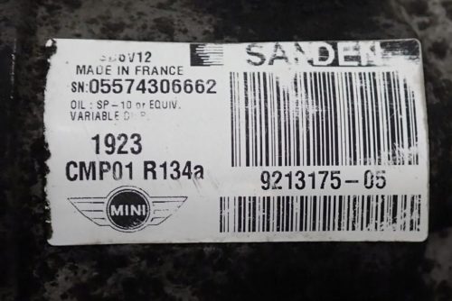 Mini Countryman R60 1.6D klímakompresszor 9213175