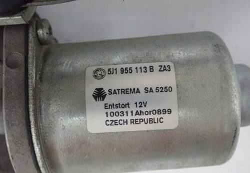 Skoda Fabia II ablaktörlő szerkezet motorral együtt