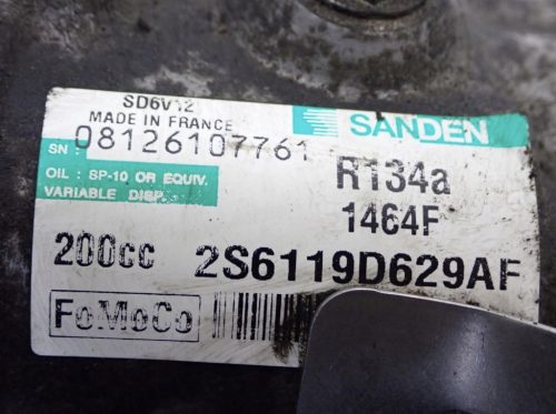 Ford Fusion 1.4 TDCi klímakompresszor 2S61-19D629-AF