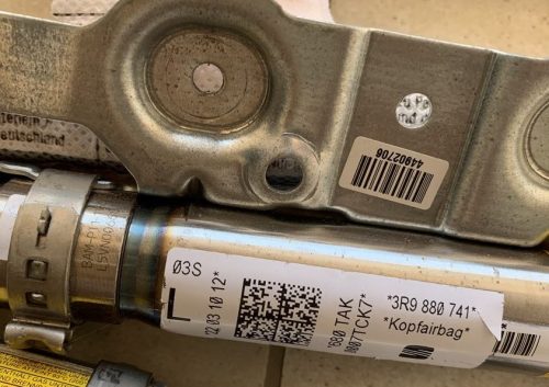 Seat Exeo kombi bal függönylégzsák 3R9880741